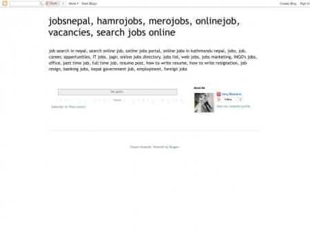 onlinejobsvacanciesnepal.blogspot.com
